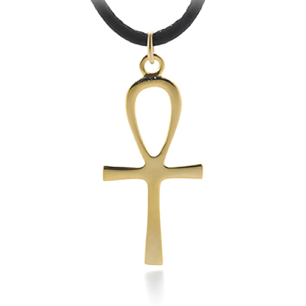 The Ankh pendant in gold finish
