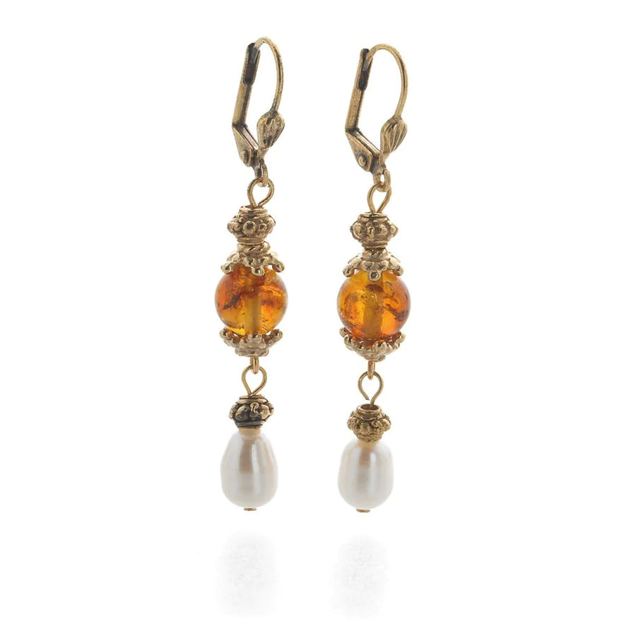 Load image into Gallery viewer, Baltic amber earrings
