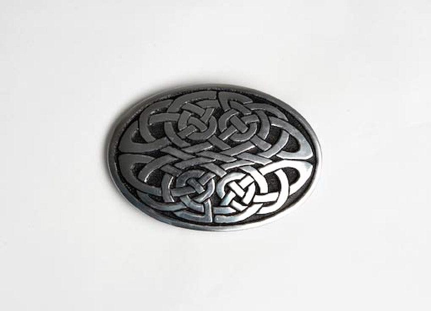 Load image into Gallery viewer, Celtic knot - belt buckle
