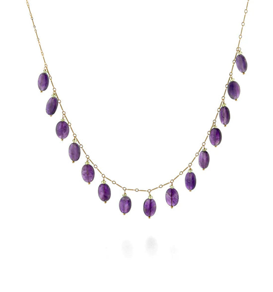 Classical Amethyst Necklace