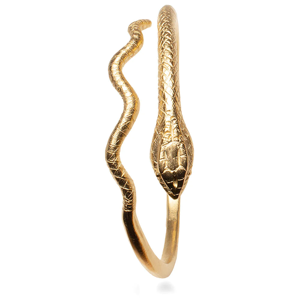 Flat Snake Chain Bracelet Cho, Gold Plated - Taj Amsterdam