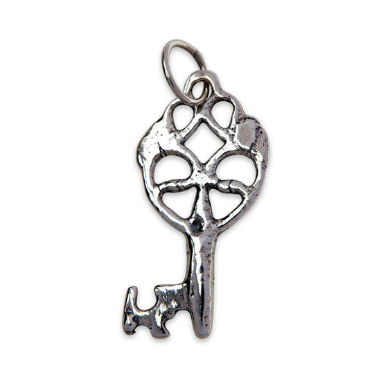 Load image into Gallery viewer, Viking Pendant - The key to heaven&amp;#39;s gate made of Sterling silver

