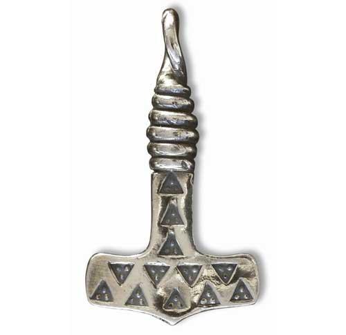 Viking Pendant - Thor's Hammer from Vaalse made of Sterling silver
