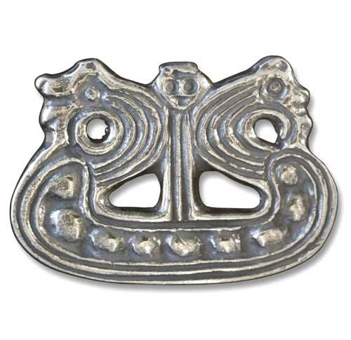 Load image into Gallery viewer, Viking pendant - Viking ship made of Sterling silver
