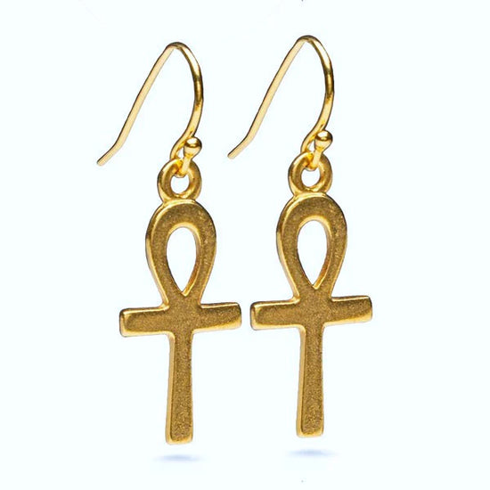 Ankh 2025 gold earrings